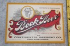 Vintage Contiental Brewing Co Beer Bottle Label  2