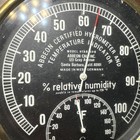 Lufft Abbeon Vtg Certified Hygrometer And Temperature Indicator Gauge Htab169b