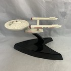 Star Trek Original Series Uss Enterprise Lighted Figurine Shatner Voice W Box