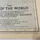 Map Of The Top Of The World  National Geographic Oct 1949  28 1 2 X 29 1 2   
