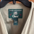 Orvis Men s Beige Solid Cotton Hunting Vest Size L With Pockets