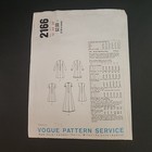 Vogue 2166 Sewing Pattern Uncut Size 12 Bust 34 Hip 36