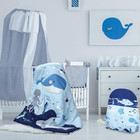 4 Pieces Baby Crib Bedding Set  Nursery Bedding Standard Size Soft Baby Bedding 
