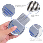9 Pcs Lice Combs  Flea Combs  Hair Comb Double Sided Fine Tooth Combs