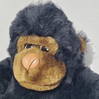 Vtg 1992 Cuddle Wit 10  Sitting Brown And Black Gorilla Monkey Plush Euc