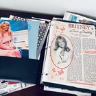 Britney Spears Binder With Baby One More Time Era Magazine Pics Clips More