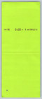 1975 Land Of Oz Passport To Home Adult Ticket Beech Mountain Nc Amusement Park
