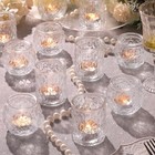 Pcs Assorted Votive Candle Holders For Wedding Centerpiece Tea Light 12 Clear