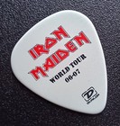 Iron Maiden - Authentic   Original  trooper Murray  06-07 World Tour Guitar Pick