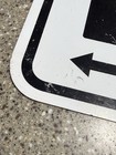 Pedestrian Push Button Sign Plate   9x12 