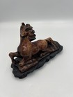 Vintage Chinese Carved Soapstone Horse Sculpture