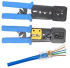 Rj11 Rj12 Pass Through Rj45 Network Cable Cutter Crimp Tool All-in-one Crimper