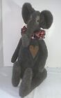 Primitive Plush 18    Elephant Decoration Handmade Circus Nursery Decor