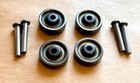 Set Of 4 Singer Treadle Sewing Machine 1900-30 Original Base Wheels W  New Pins