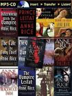 The Vampire Chronicles By Anne Rice  15 Unabridged Audio Books  W  Bonus