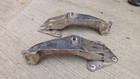 1949 1950 Ford Convertible Folding Top Main Pivot Brackets Original Pair