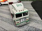 1997 Hess Truck Complete With Two Race Cars In Trailer 
