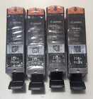 Genuine Canon Pgi-250xl  6432b004  Black Four Pack Ink Cartridges