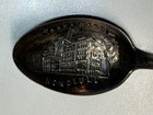 Antique Sterling Silver Souvenir Spoon - Moana Hotel  Honolulu Hawaii