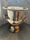 Vintage Leonard Silver Plated Award Trophy Cup Champagne Wine Chiller Ice Bucket