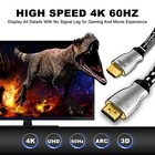 25ft 4k High Speed Hdmi Cable 2 0 Quality Thick Cables Black
