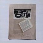 Audio Technica Pro 1 2 3 4h L   5h L Series Dealers Brochure Vtg 1982