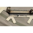 Fred Harvey Era Bell Trading Post Sterling Turquoise Dog horse Brooch pin