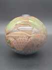 Signed Enmanuel Maldonado Raised Relief Fish Studio Art Pottery Vase Nicaragua