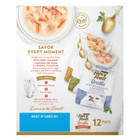 Fancy Vegetable  Chicken  Tuna  Salmon  Shrimp Seafood Wet Cat Food-1 4oz 12ct