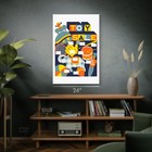 Toy Sale Wpa Poster Art Poster  Canvas Or Framed Store Decor Business Art
