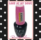 Look At My Bow  By Opi Soak Off Gel Nail Polish  15ml 0 5oz  brand New