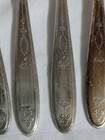8 Dinner Forks Silverplate Grosvenor Community Plate Oneida 1921 Vtg No Monogram
