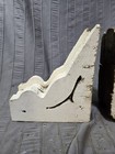 2  Antique Shabby Victorian Wood Corbels Gingerbread Vtg Old Chic Architectural 