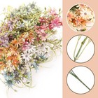 Artificial Flowers Silk Wildflowers In outdoor Fake Colorful Mixed Bundles Decor