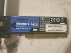 Linksys Wireless-g Pci Adapter Wmp54g 2 4ghz 54mbps With Antenna 