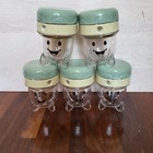 Baby Bullet Food Processor Replacement Parts 5 Date Dial Cups W  Lids   Tray