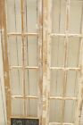 Vintage Double French Glass Door A132