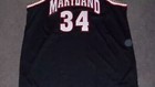 Throwback Rare Len Bias  34 Basketball Jersey Limited Embroidered Black S-6xl