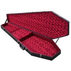 Coffin Case Bass Guitar Coffin Case Black Red