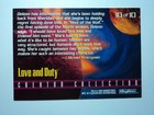 1996 Babylon 5 - Creator s Collection Card -   10 Of 10    Love And Duty