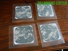 Lot Of 4 Acu Us Military Digital Camo Uniform gear Fabric Repair Patch 4 x 4 