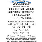 Custom Yellow European German License Plate With Valid Hologram 