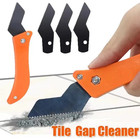 4 Pcs Tungsten Carbide Grout Remover Tile Gap Cleaner   Paint Scraper Tool