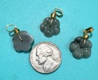 3 Flower Jade Pendants-authentic Real Jade No Treated