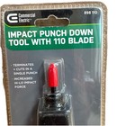 Impact Punch Down Tool 110 Blade Increased Hi Low Impact Commercial Electric New