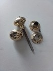 Pair Of Brass Door Knobs Handle Vintage Reclaimed
