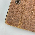 Vintage Photo Album Brown Pebbled Cardboard Scrapbook C1920s 58 Blank Pages