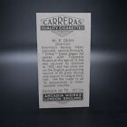 1934 Carreras Footballers  34 W r   dixie  Dean Soccer Tobacco Cigarette Card