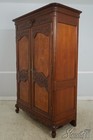 67390  Century Large French Style Bedroom Armoire 