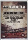 2017 Topps The Walking Dead Season 7 Walkers Relic Walker  r-w3 10k8